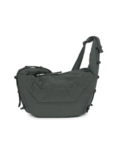 Lemaire Men's Medium Soft Game Shoulder Bag In Black