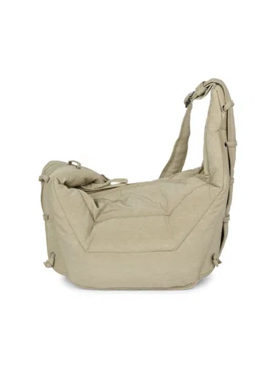 Lemaire Men's Medium Soft Game Shoulder Bag In Clay