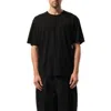 Lemaire Black Relaxed-fit T-shirt In Black
