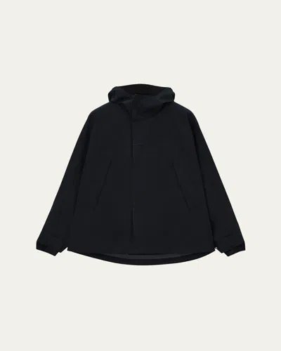 Lemaire Men's Soft Technical Parka In Black