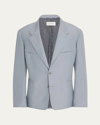 Lemaire Men's Tailored Melange Single-breasted Jacket
