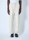 Lemaire Off-white Twisted Over Trousers In White