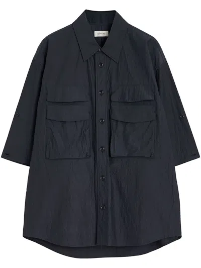 Lemaire Men Utility Shirt In Black