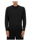 Lemaire Men's Wool Jersey In Grey