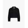 Lemaire Single-breasted Jacket In Black