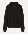 Lemaire Mens Hooded Alpaca-wool Jumper In Black
