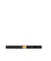 Lemaire Metal Buckle Belt In Nude