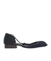 Lemaire Micro Ballerina Flat In Black