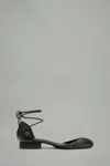 Lemaire Brown Micro Ballerina Heeled Sandals In Brown