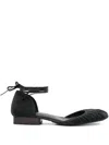 Lemaire Micro Ballet Flats In Black