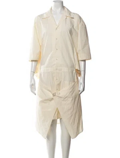 Pre-owned Lemaire Midi Length Dress In Neutrals
