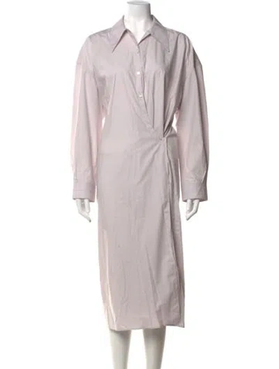 Pre-owned Lemaire Midi Length Dress In Purple