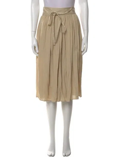 Pre-owned Lemaire Midi Length Skirt W/ Tags In Neutral