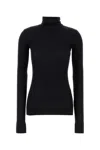 Lemaire Wool Turtleneck Top In Blue