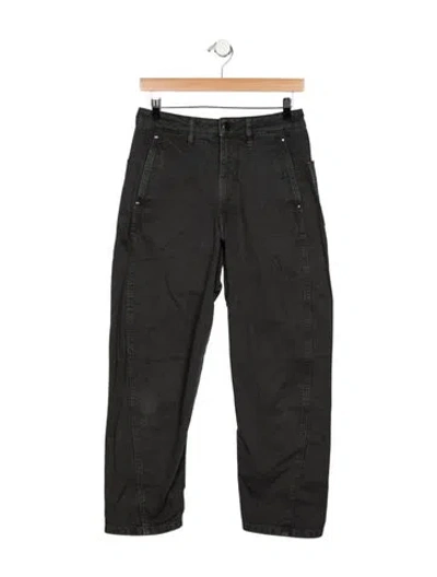 Pre-owned Lemaire Mid-rise Straight Leg Jeans In Multicolor