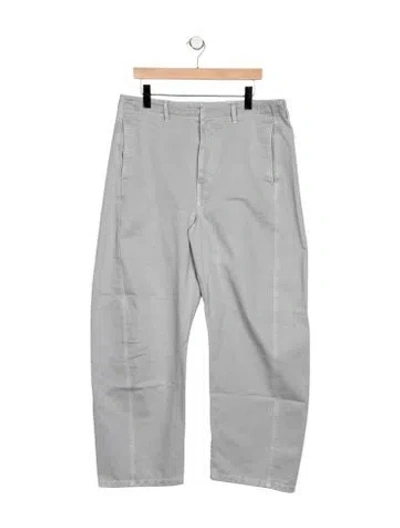 Pre-owned Lemaire Mid-rise Wide Leg Jeans In Blue