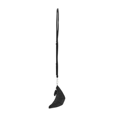 Lemaire Mini Croissant Shoulder Bag In Black