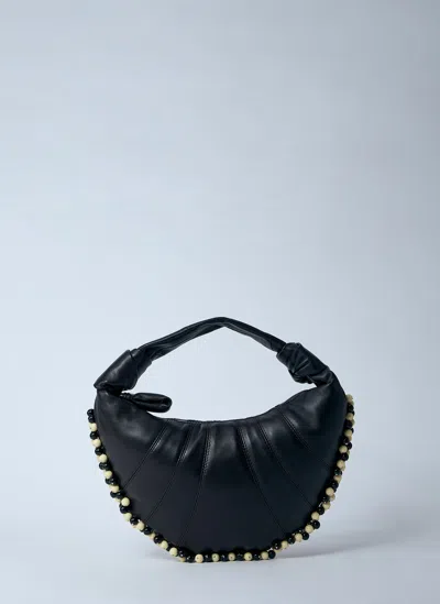 Lemaire Mini Fortune Bag With Beads In Brown