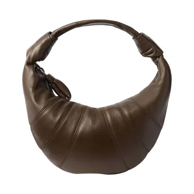 Pre-owned Lemaire Mini Fortune Croissant Bag 'otter' | Brown | Women's Size Onesize