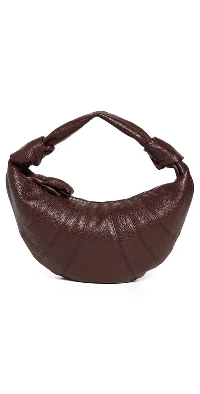 Lemaire Mini Fortune Croissant Bag Roasted Pecan