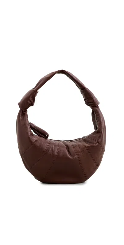 Lemaire Mini Fortune Croissant Bag Roasted Pecan