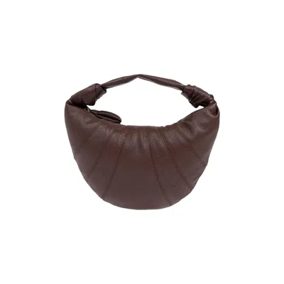 Pre-owned Lemaire Mini Fortune Croissant Bag 'roasted Pecan' | Brown | Women's Size Onesize