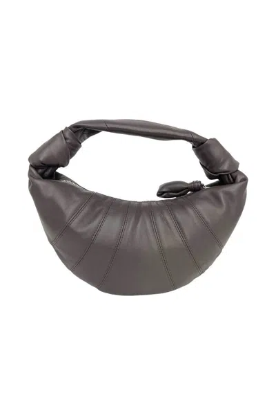 Lemaire Mini Fortune Croissant Bag In Mink