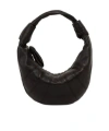 Lemaire Mini Fortune Croissant Handbag In Black