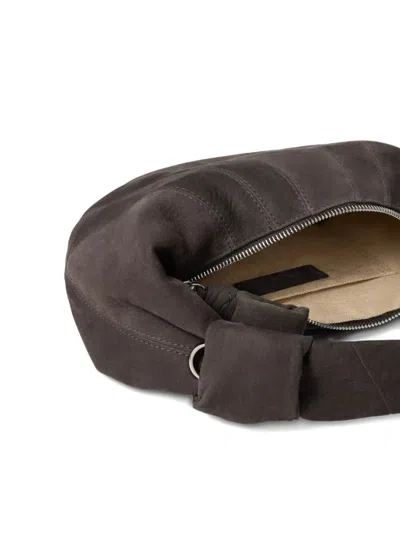 Lemaire Mini Fortune Croissant Purse -  - Leather - Brown