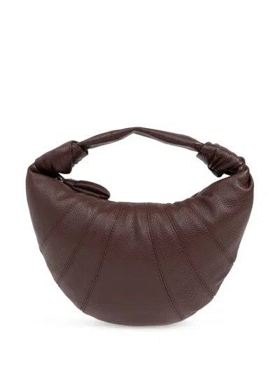 Lemaire Mini Fortune Croissant Shoulder Bag In Brown