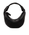 Lemaire Mini Fortune Croissant Tote Bag In Black