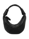Lemaire Mini Fortune Croissant Tote Bag In Black