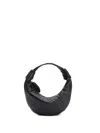 Lemaire Mmini Fortune Croissant Bag Black