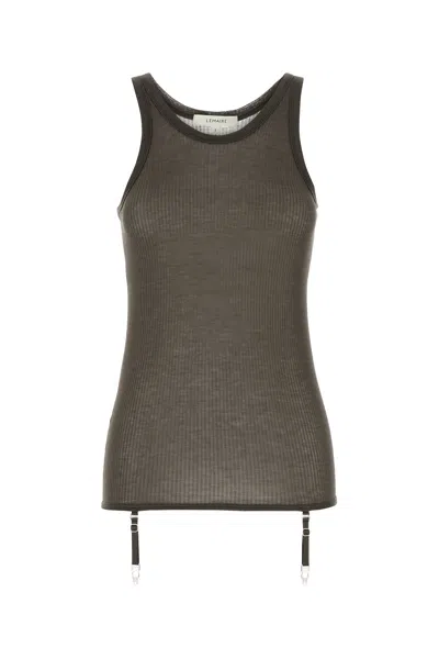 LEMAIRE MUD VISCOSE BLEND TANK TOP