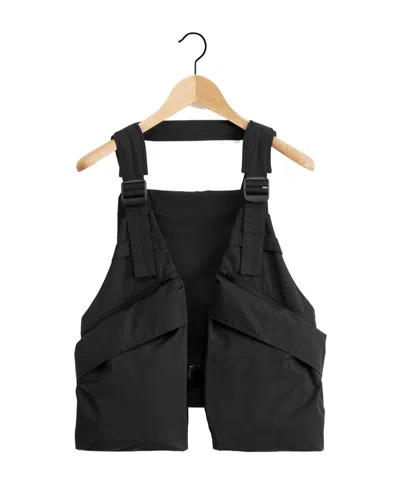 Lemaire Multi-pocket Vest In Black