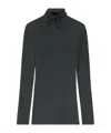 Lemaire Turtle-neck Sweater In Black