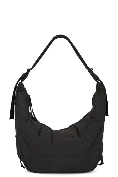 Lemaire Nylon Canvas Large Soft Game Bag In Brown