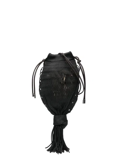Lemaire Octoplus Shoulder Bag In Black