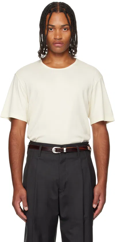 Lemaire Off-white Rib T-shirt