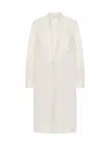 LEMAIRE OFFICER COLLAR SHIRT DRESS
