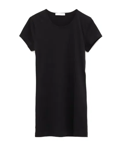 Lemaire Open-necked Black Shirt