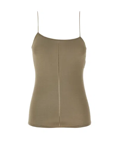 LEMAIRE LEMAIRE OPENWORK SPAGHETTI STRAP TOP