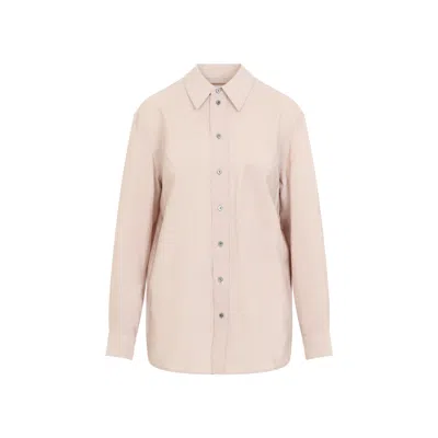 Lemaire Orchid  Regular Shirt In Purple