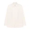 Lemaire Cotton Shirt Jacket In Neutrals