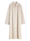 Lemaire Collar Long Raglan Pockets In Neutral