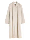 Lemaire Collar Long Raglan Pockets In Neutral