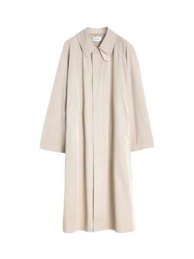 LEMAIRE LEMAIRE OVERCOAT ROSE BEIGE
