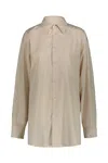 LEMAIRE OVERLAPPING-PANELLED BUTTONED SHIRT