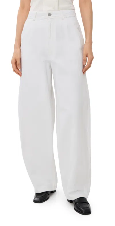 LEMAIRE OVERSIZED JEANS MILK