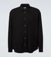 Lemaire Oversized Shirt In Black